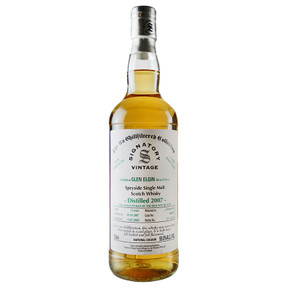 2007 Signatory Glen Elgin Cask Strength 13-year Bounty Hunter Private Selection Single Malt Whisky