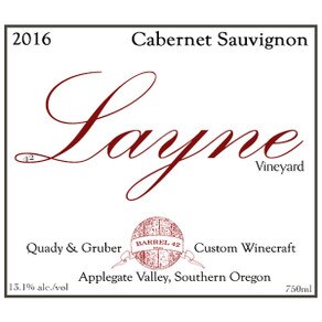 2016 Quady North 'Layne Vineyard' Cabernet Sauvignon Applegate Valley