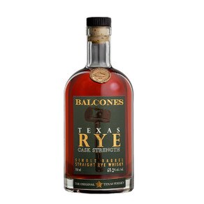 Balcones Distilling Single Barrel Texas Rye Cask Strength Bounty Hunter Private Selection