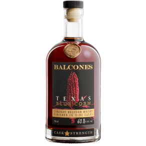 Balcones Texas Blue Corn Straight Whiskey Finished in Wine Casks-Cask Strength