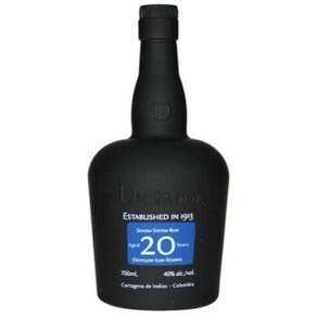 Dictador 20yr Solera Rum Columbia