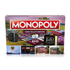 Napa Valley Edition Monopoly Board Game