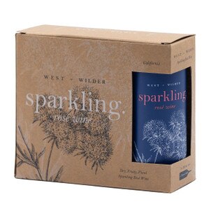 NV West + Wilder Sparkling Rose California 250ml Can 3-pk