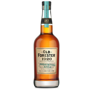 Old Forester '1920 Prohibition Style' Straight Bourbon Whisky Kentucky