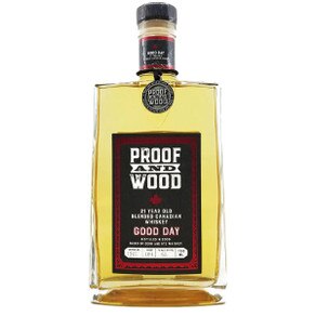 Proof and Wood Good Day 21 Year Old Blended Canadian Whiskey