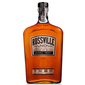 Rossville Union Cask Strength Straight Rye Whiskey Bounty Hunter Private Selection