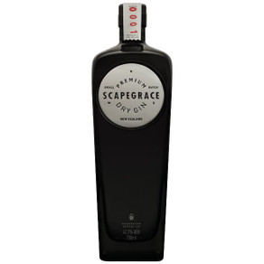 Scapegrace 'Black' Premium Dry Gin New Zealand