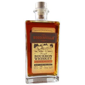 Woodinville Single Barrel #3252 Cask Strength Straight Bourbon Whiskey Bounty Hunter Private Selection