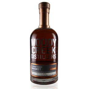 Woody Creek Distillers Single Barrel Colorado Whiskey Bounty Hunter Private Selection